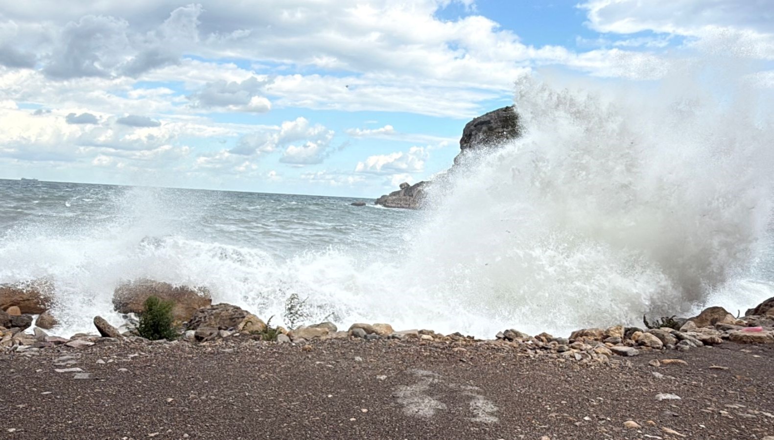amasrada kuvvetli firtina dalga boyu 5 metreyi asti wW3KK1T2