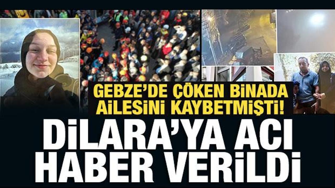 gebzede coken binada ailesini kaybetmisti dilaraya aci haber verildi Zzm69C84.jpg