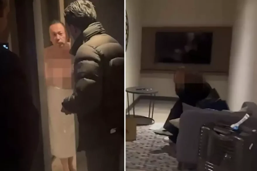 Uşak Belediye Başkanı Özkan Yalım’ın otel odasında gözaltına alındığı anlar